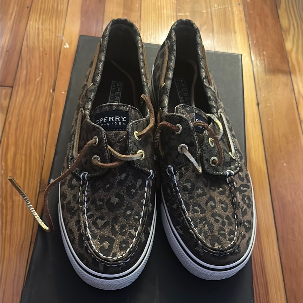 Sperry Leopard Print Women's Shoes